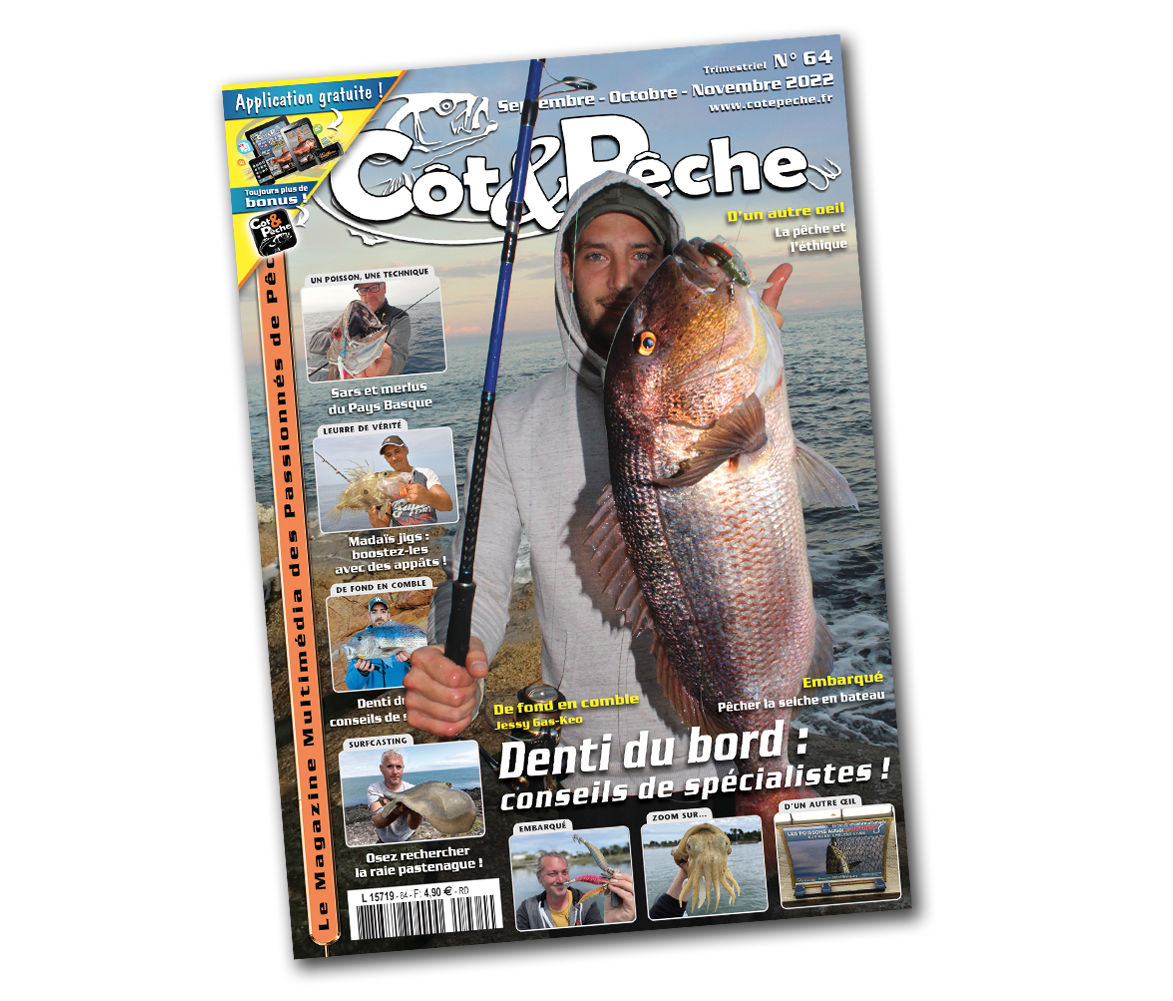 Magazine de pêche en mer